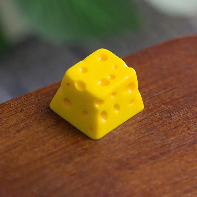 652F Crosses Stem Compatible Cheese Themed Resins Keycap Fun Addition Zpaxo