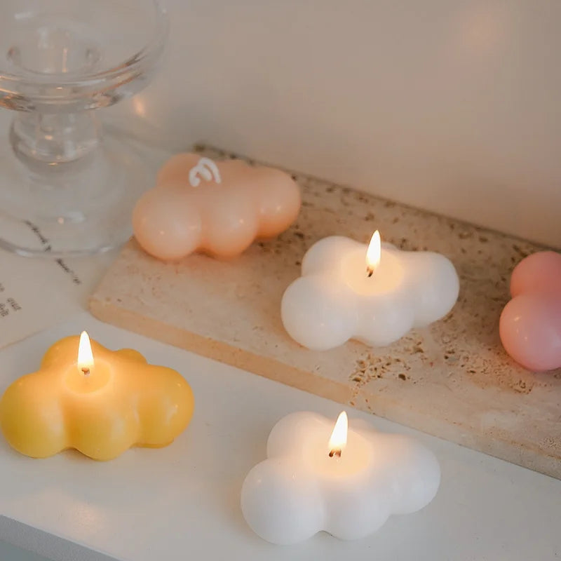 Cloud-shaped Scented Candles Home Decorative Items Handmade Birthday