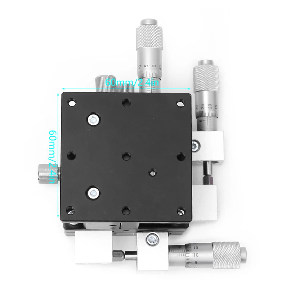 Linear Stage Trimming LD60-LM XYZ 3-Axes Manual Tuning Sliding Table