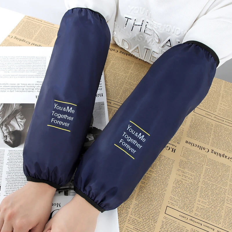 Waterproof PVC Arm Sleeves – Kitchen Cooking & Cleaning (1 Pair)