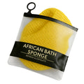 African Net Sponge Exfoliating Body Scrubber Long Nylon Bath Net Soft Shower Washcloth Back Scrubber Skincare Towel 1Pc Zpaxo Yellow