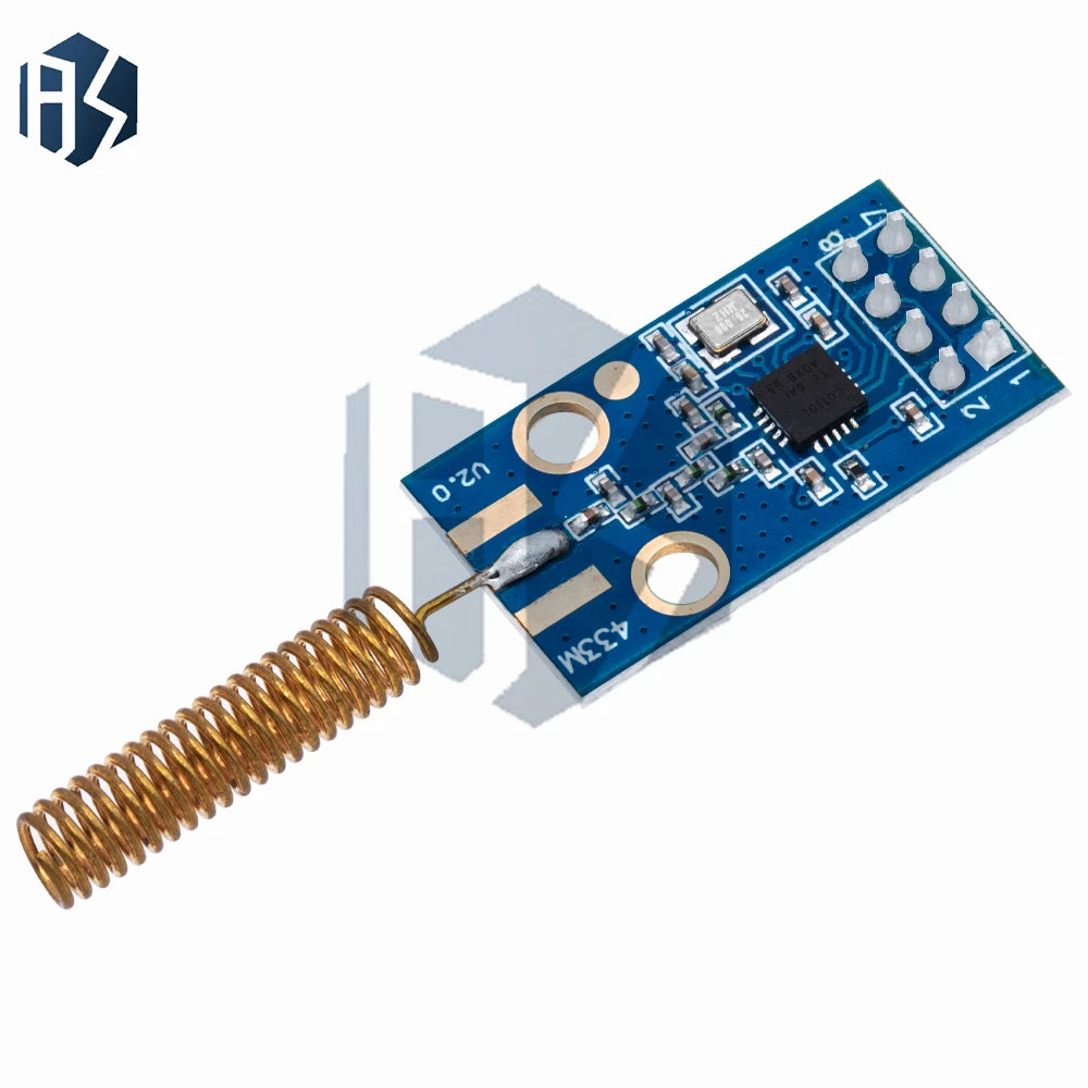 CC1101 Programmable RF Transceiver Module 433MHz OOK ASK MSK Zpaxo