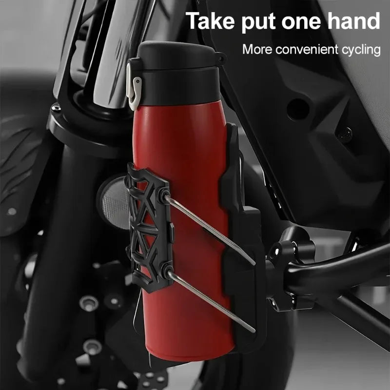 Universal Rotating Bike Cup Holder – No Drill Handlebar Mount Bike Cup Holder Zpaxo