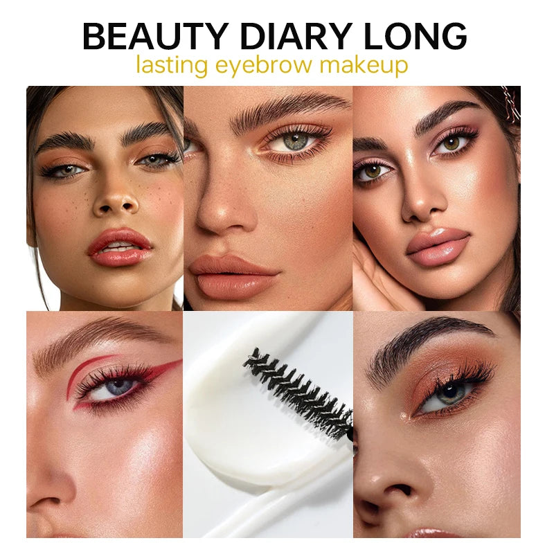 3D Eyebrow Styling Gel Waterproof Transparent Quick Dry Long-lasting