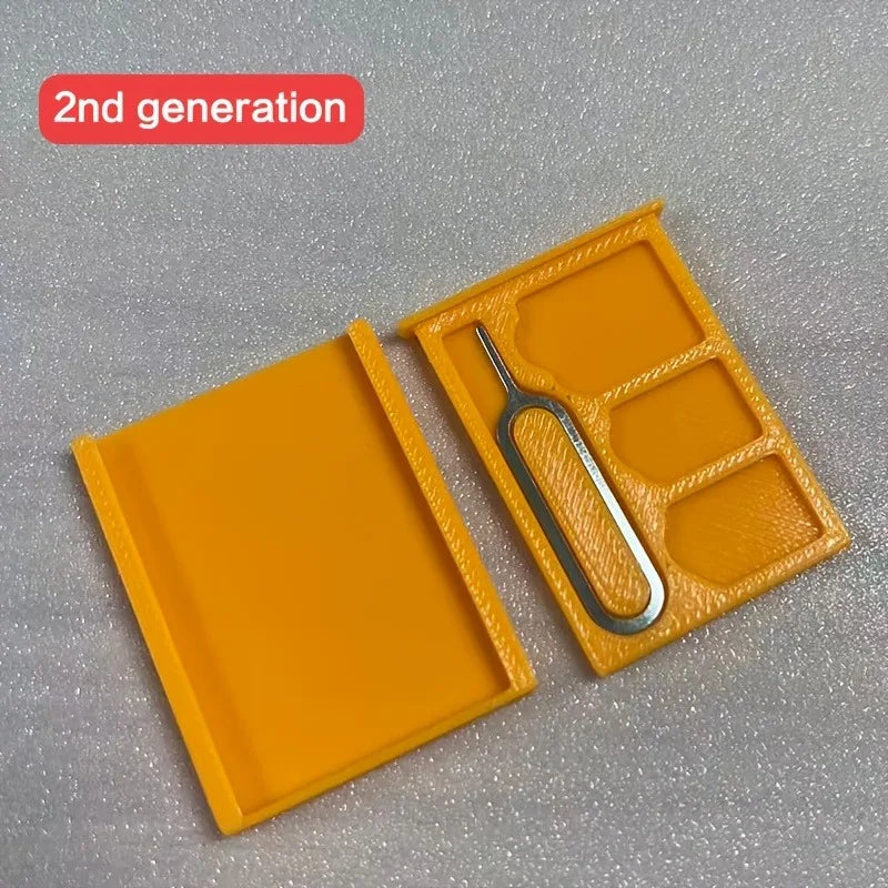 Designed Be Secure Portable Mini SIM Card Storage Box Shockproof