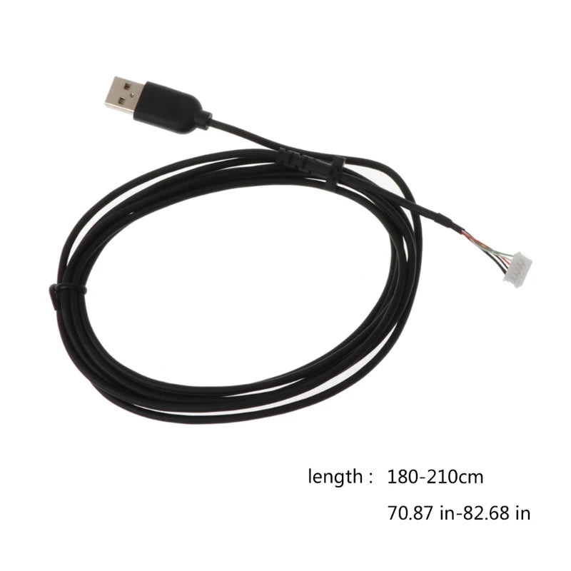 USB Mouse Cable Cord PVC Mice Line Replacement Wire G102 Gaming Part