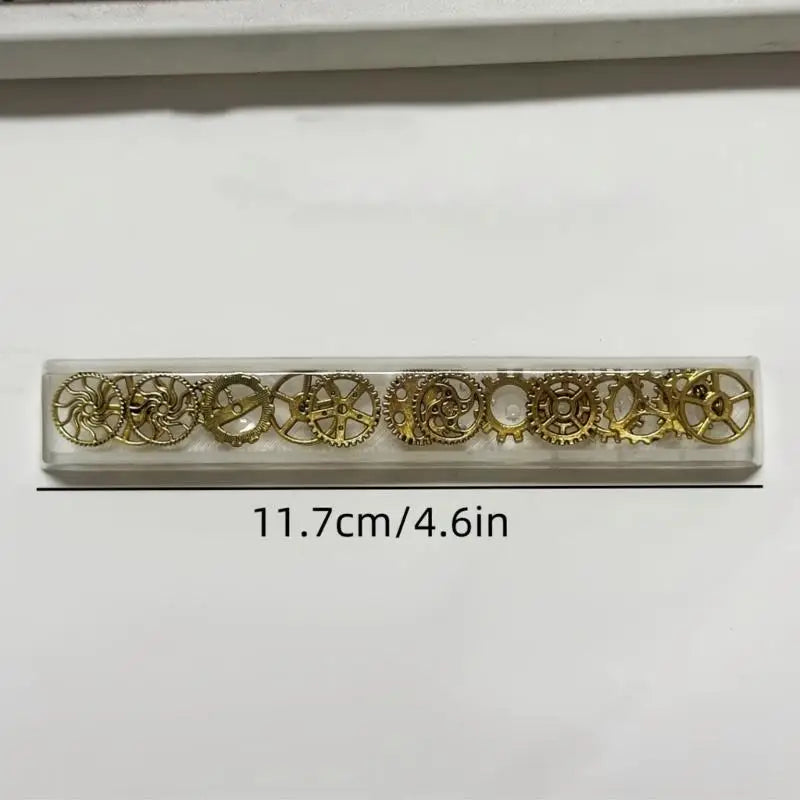 652F Glowing Gears Pattern 6 25U Keyboards Spacebars Resins Material Zpaxo