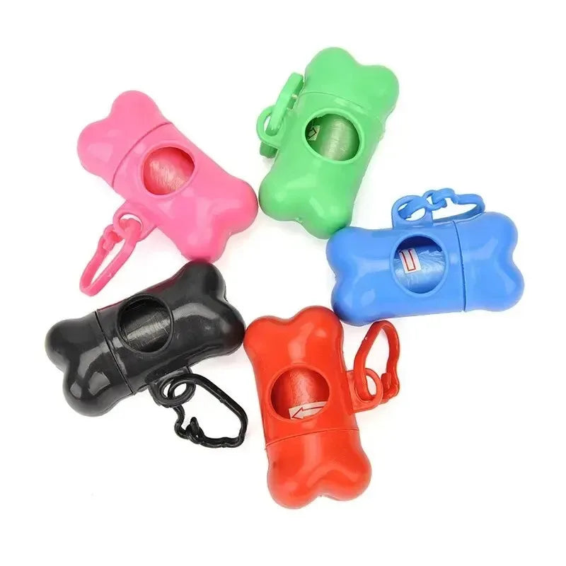 Bone-Shaped Dog Waste Bag Dispenser | Portable Poop Bag Holder