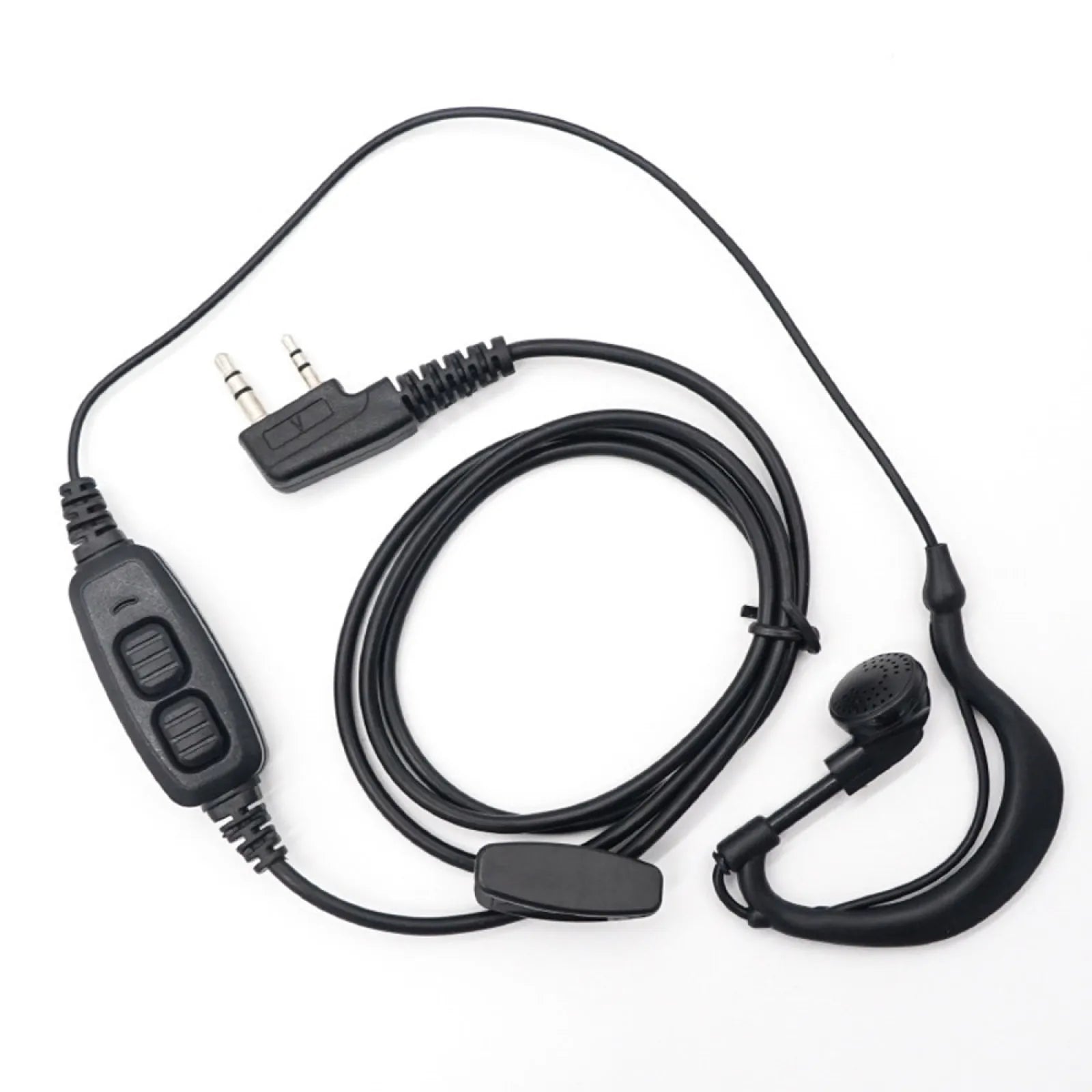 Dual PTT Headset Earphone Microphone Baofeng BF-UV5R UV82 UV82L UV-89