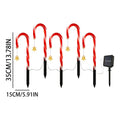 Solar Candy Cane Lights 8-Mode 1200mAh Waterproof Christmas Decor