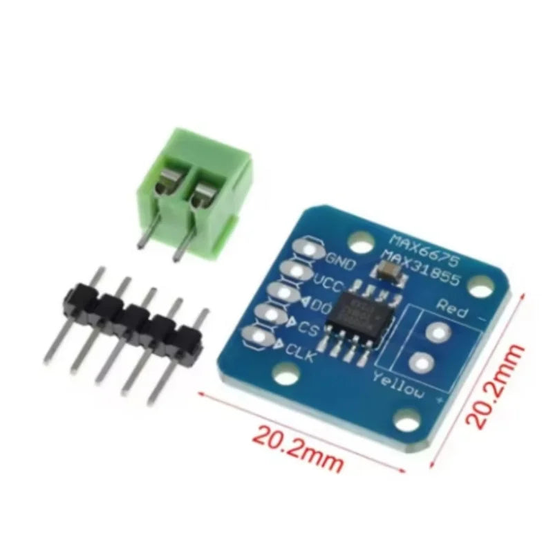 MAX6675 MAX31855 Thermocouple Module Temperature Sensor K-type SIP Zpaxo