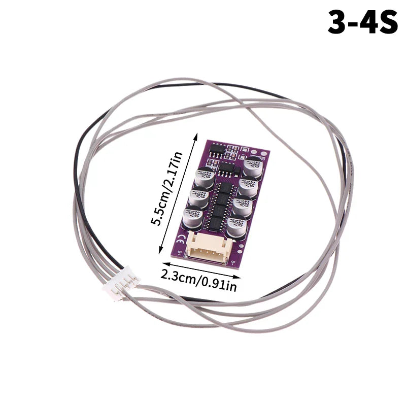 High Precision Low Heating High Current Capacitive For Energy Trans 3S 4S 5S 6S 1.2A Lithium Battery Active Equalization Board Zpaxo