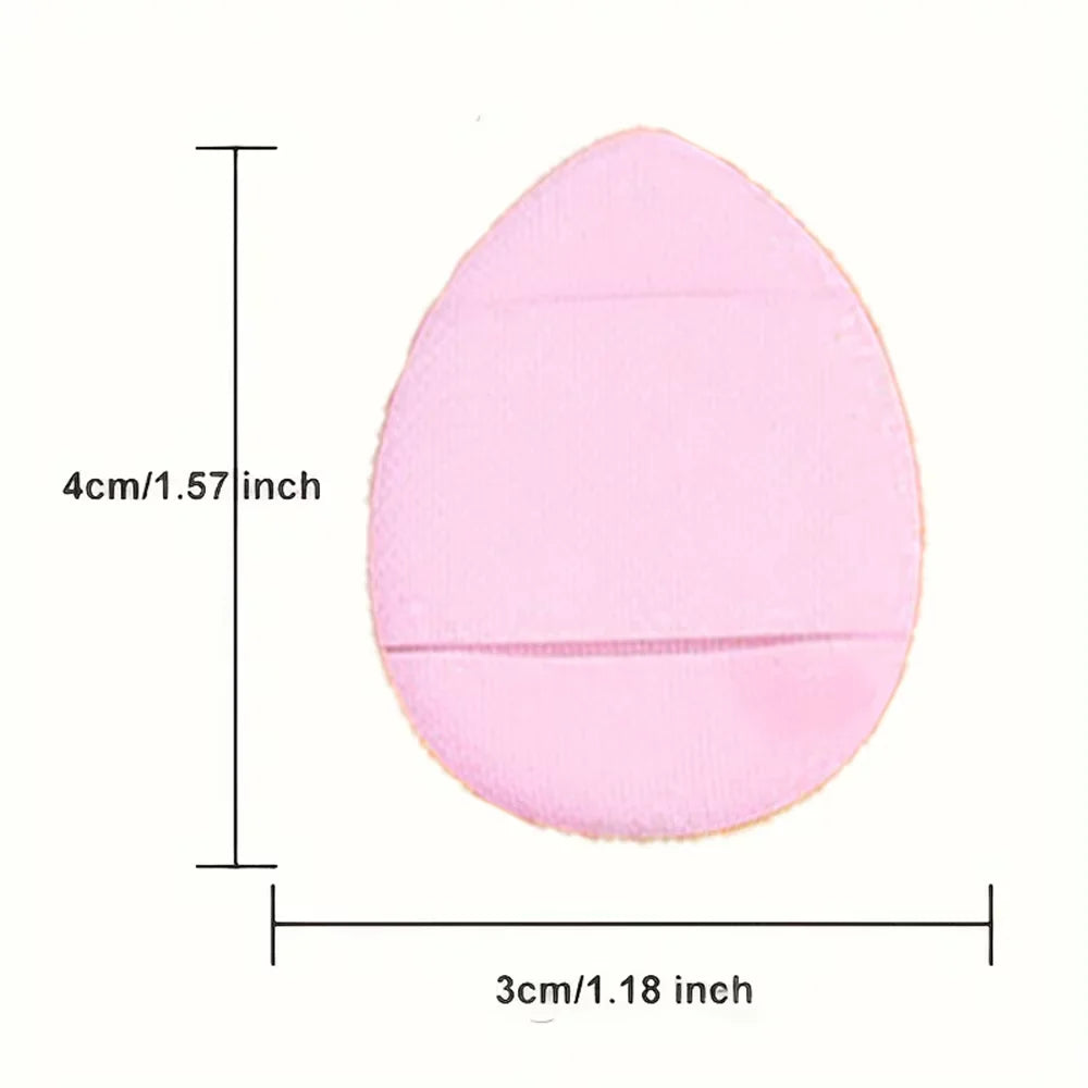 5/10/20/50pcs Mini Finger Air Cushion Pads, Detailed Makeup Sponge Pads, Dual-purpose Beauty Tools for Dry and Wet Use Zpaxo