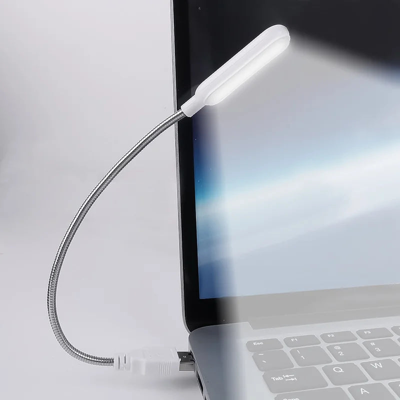 POCKETMAN USB Book Light – Flexible LED Reading Light for Laptop