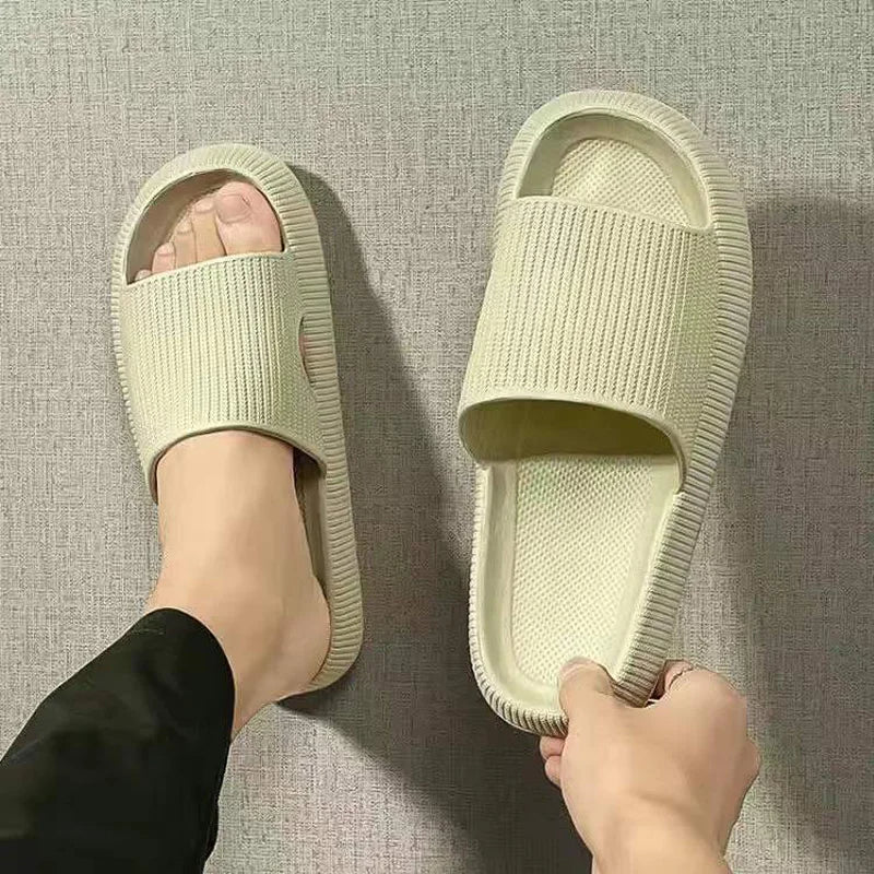 EVA Sandals Slippers Simple Men Women Wear Thick-soled Non-slip