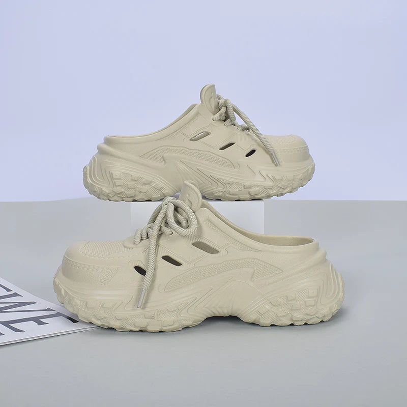 2025 Summer Fashion Breathable Chunky Sneakers Women EVA Non Slip