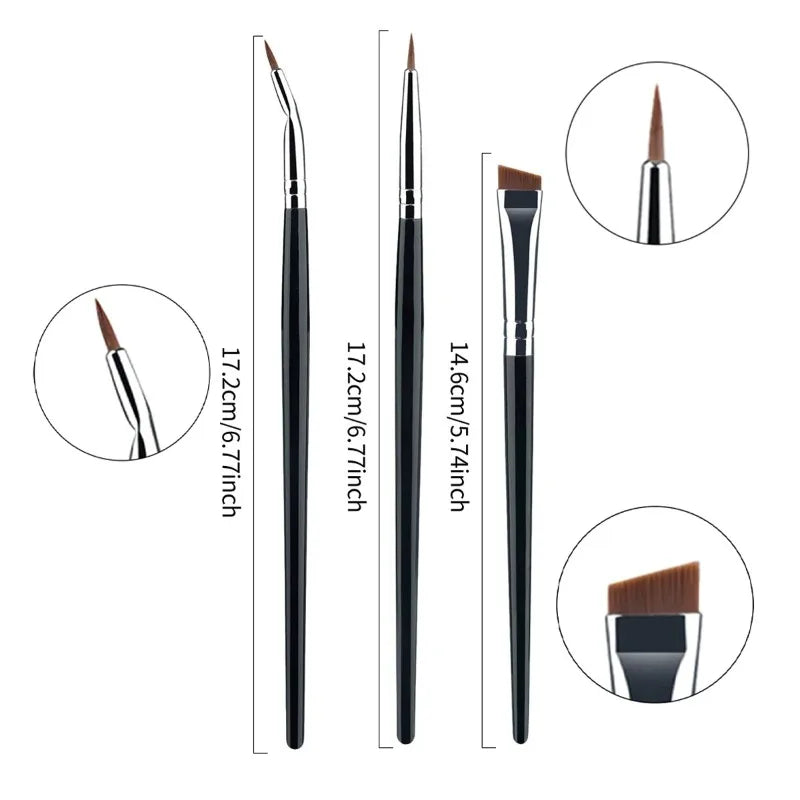 Combination Detail Brushes Ultra-thin Lip Line Eye Brush Concealer