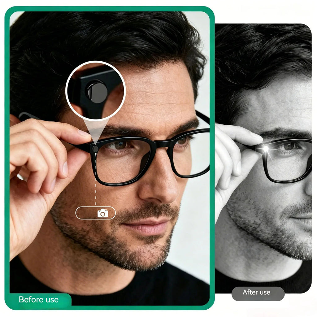 2 4 LED Light Block Cover Meta Glasses's Camera Lens Protect Smart