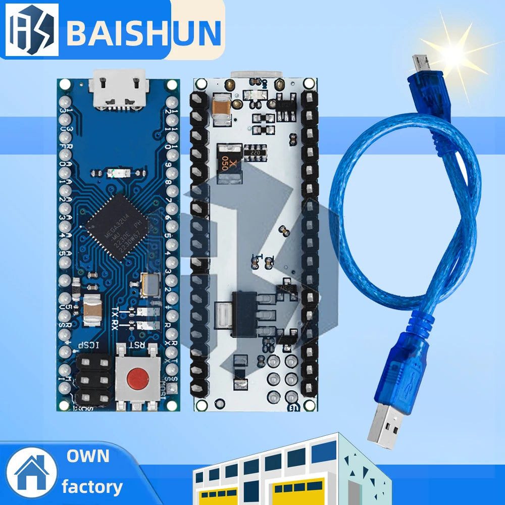ATmega32u4 5V 16Mhz Expansion Board Module Arduino Micro Compatible Zpaxo