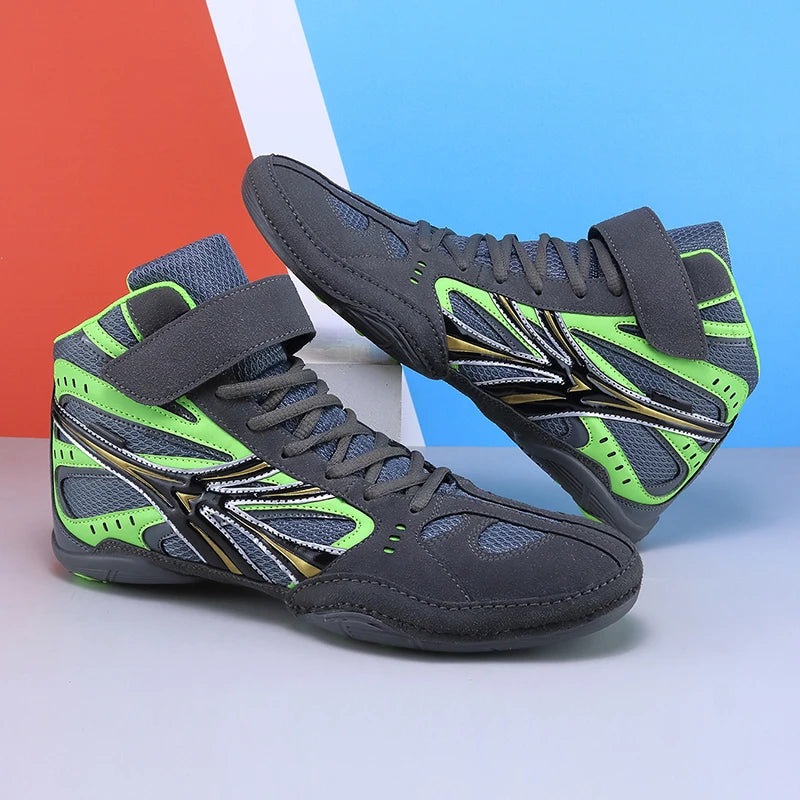 Lexsan Training Wrestling Shoes Men Female Fitness Boxing Mesh Zpaxo