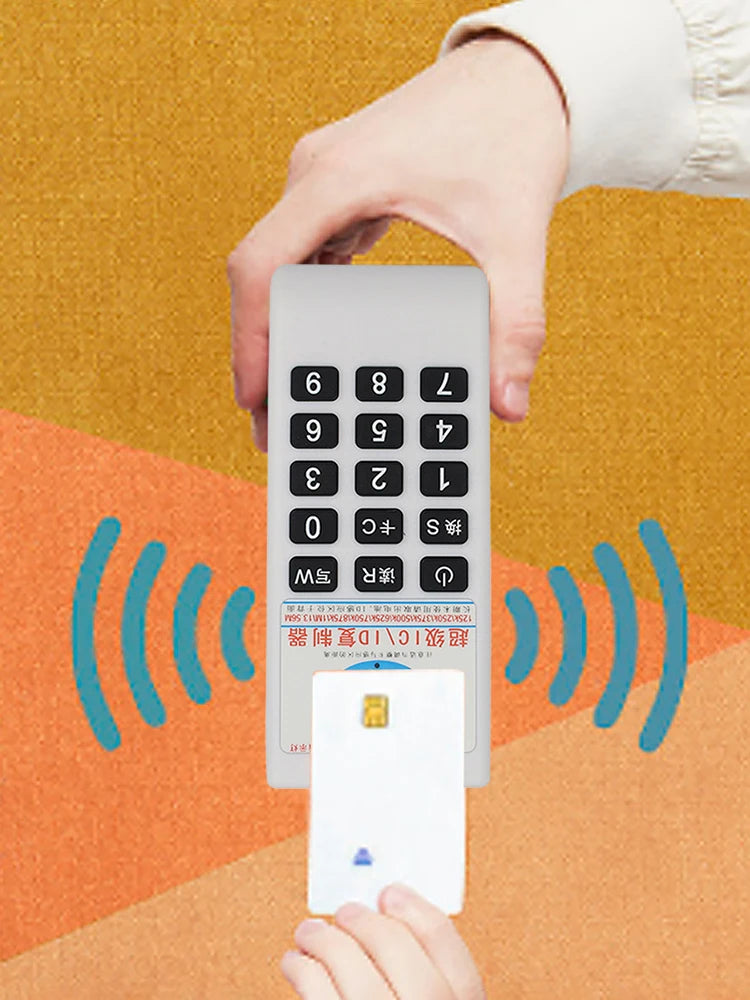 RFID NFC IC Card Reader Writer 125Khz-13 56MHZ Handheld Smart ID