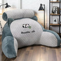 Ergonomic Reading Pillow Adjustable Back Support Soft Lumbar Bed Sofa