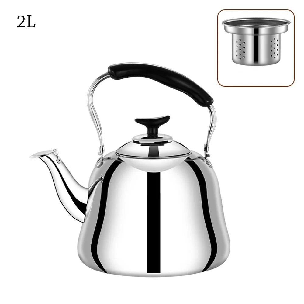Kettles Thickened Gas Stove Induction Cooker Cookware Stainless Large Zpaxo 2L