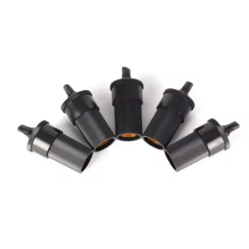 12V24V Car Cigarette Lighter Mother Seat Copper Core DIY Assembly Mother Seat Cigarette Lighter Zpaxo