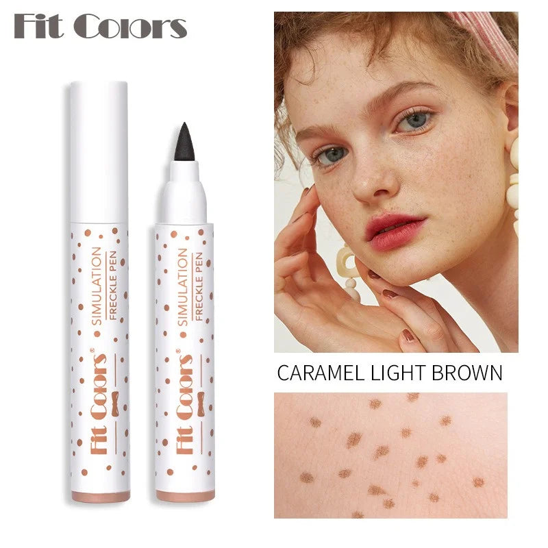Freckles Pen Waterproof Natural Simulation Fake Spot Makeup Tool Lasting Waterproof Face Dot Spot Pen Eyeliner Durable Cosmetics Zpaxo