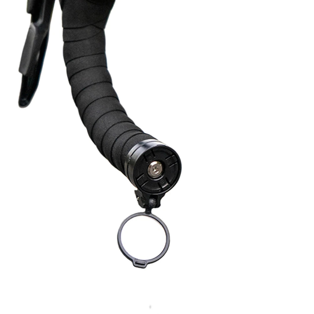 Cycling Handlebar Convex Mirror Adjustable Rotate Riding End Rearview Zpaxo