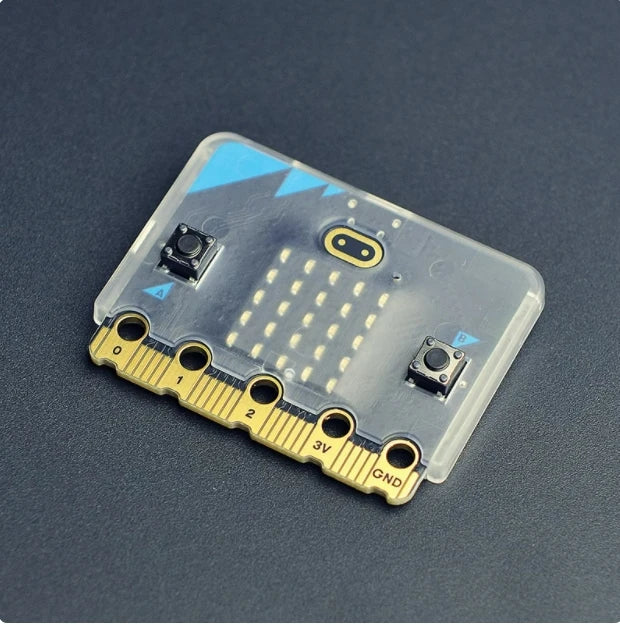 Microbit v2 Protective Case Programming Motherboard Sensor Expansion Zpaxo white