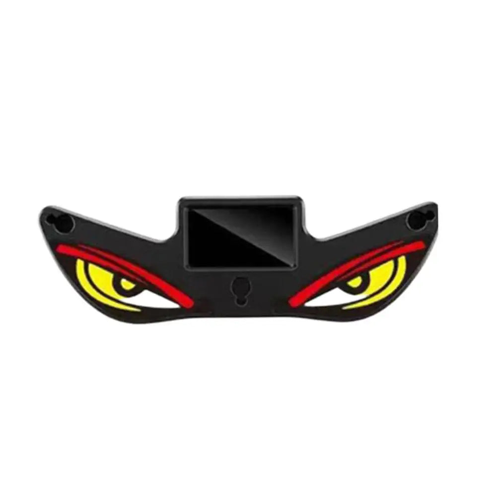 2026 New Solar Car Devil Eye Ambient Light Dynamic Expression LED Breathing Rear Window Anti-Rear-End Warning Lamp Zpaxo B