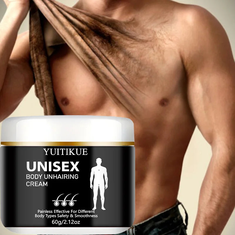 YUITIKUE Body Depilatory Cream – Painless Hair Removal 60g Depilatory Cream Zpaxo
