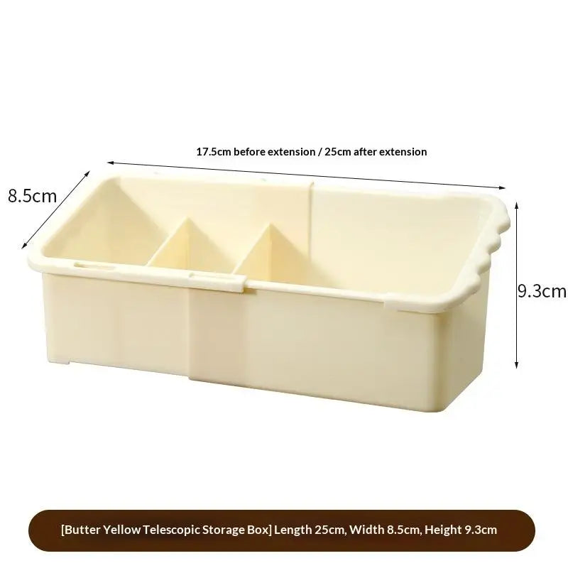 CM1 Multifunctional Adjustable Telescopic Storage Box Multi-purpose