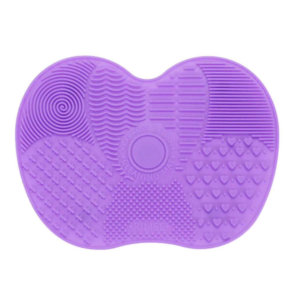 Silicone Makeup Brush Cleaning Pad Mat Brush Washing Tools Cosmetic Eyebrow Brushes Cleaner Tool Scrubber Board Makeup Cleaning Zpaxo
