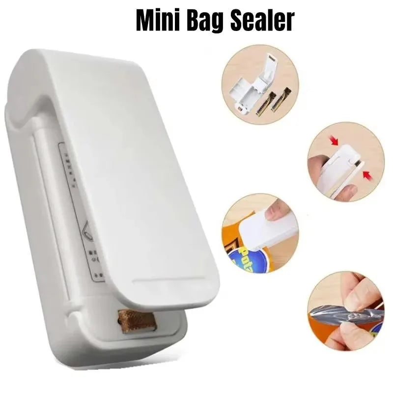 Mini Heat Bag Sealer Machine Portable Food Storage Kitchen Snack