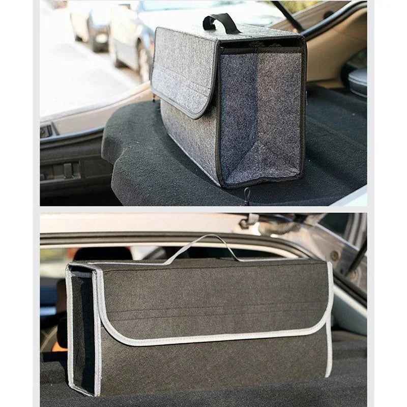 Car Trunk Capacity Storage Bag Box Multi-purpose Oxford Seat Back Zpaxo