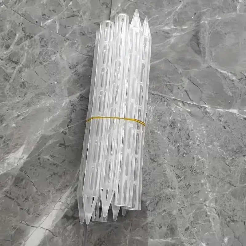 10pcs Transplant Soil Aeration Tubes – Lightweight Plastic, Improves Drainage & Prevents Root Rot, Easy Install Zpaxo