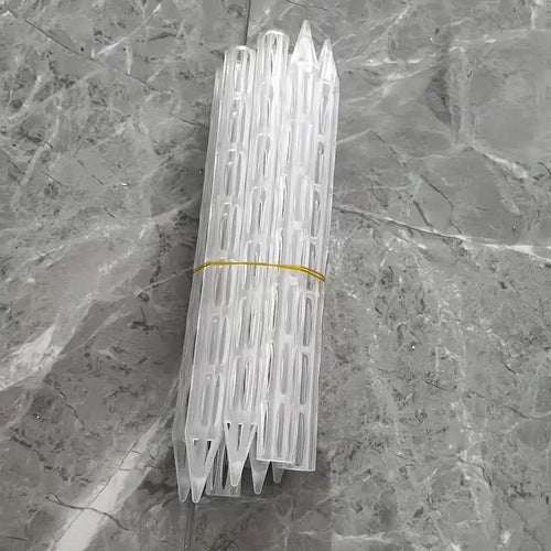 10pcs Transplant Soil Aeration Tubes – Lightweight Plastic, Improves Drainage & Prevents Root Rot, Easy Install Zpaxo