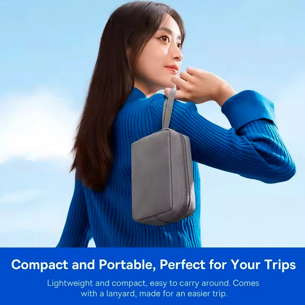 Travel Portable Storage Bag Waterproof Grease Proof Pouch Earphone Zpaxo