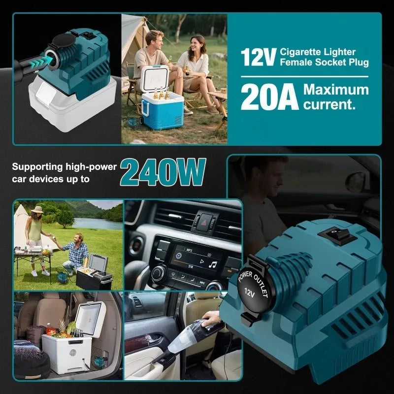 Makita 18V to 12V 240W Power Adapter – Buck Converter