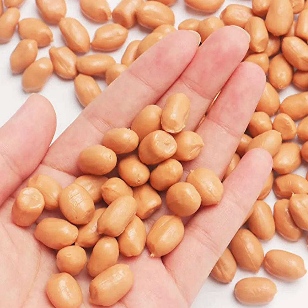 1 Bag Artificial Groundnut Kernels Detailed Fake Peanut Dried Fruit