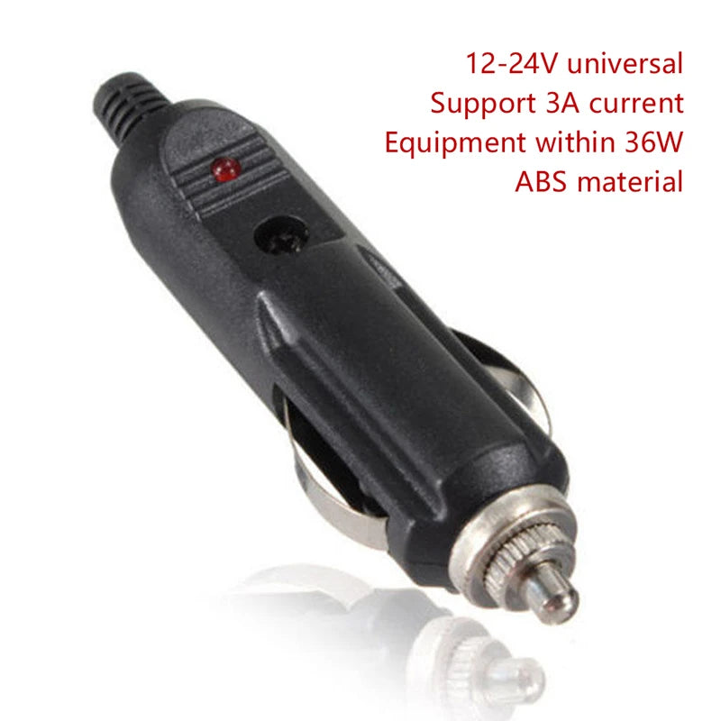 Motorcycle Accessories 12 24V 180W Replacement Car Cigarette Lighter