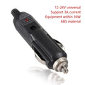 Motorcycle Accessories 12 24V 180W Replacement Car Cigarette Lighter