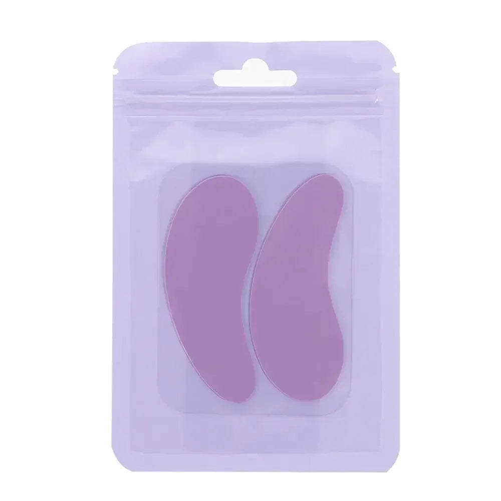 1Pair Reusable Eyelash Perm Silicone Eye Pads Lash Extension Under
