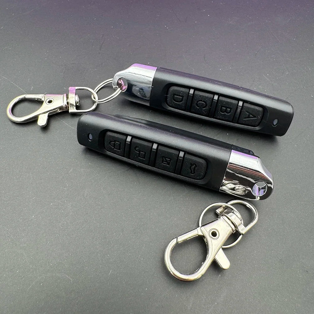 Remote Control 433MHZ For Car Door Key Buttons Garage Gate Door Copy Remote Garage Door Opener Remote Control Duplicator Zpaxo