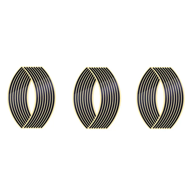 Reflective Rim Stripe Tape – Motorcycle, Bike & Car Wheel Stickers