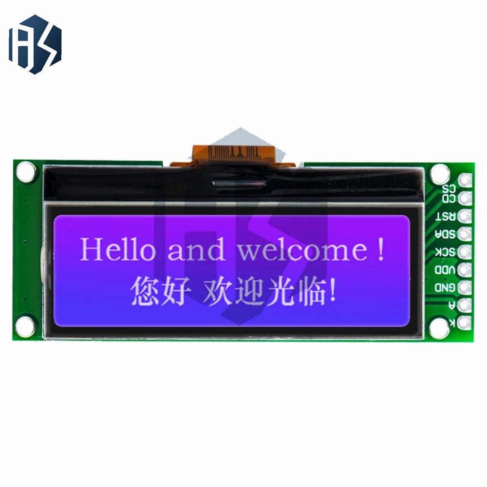 LCD19264 192*64 192X64 Graphic Matrix LCD Module Display Screen 3.3-5V LCM build-in UC1609C Controller with LED Backlight Zpaxo