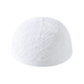 Kufi Hat Elastic Breathable Stretchable Soft Embroidery Cap Crochet