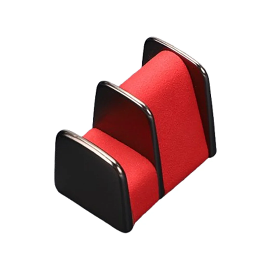 Zinc Alloy&leather Car Glasses Holder Universal Portable In-car Zpaxo Red